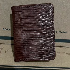 Tecovas Lizard bifold wallet